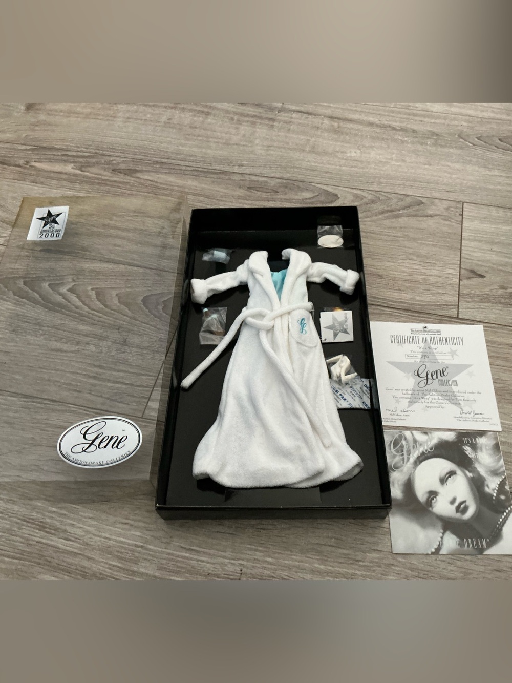 Vintage 2000 Gene Doll,It’s A Wrap Bath Time Outfit